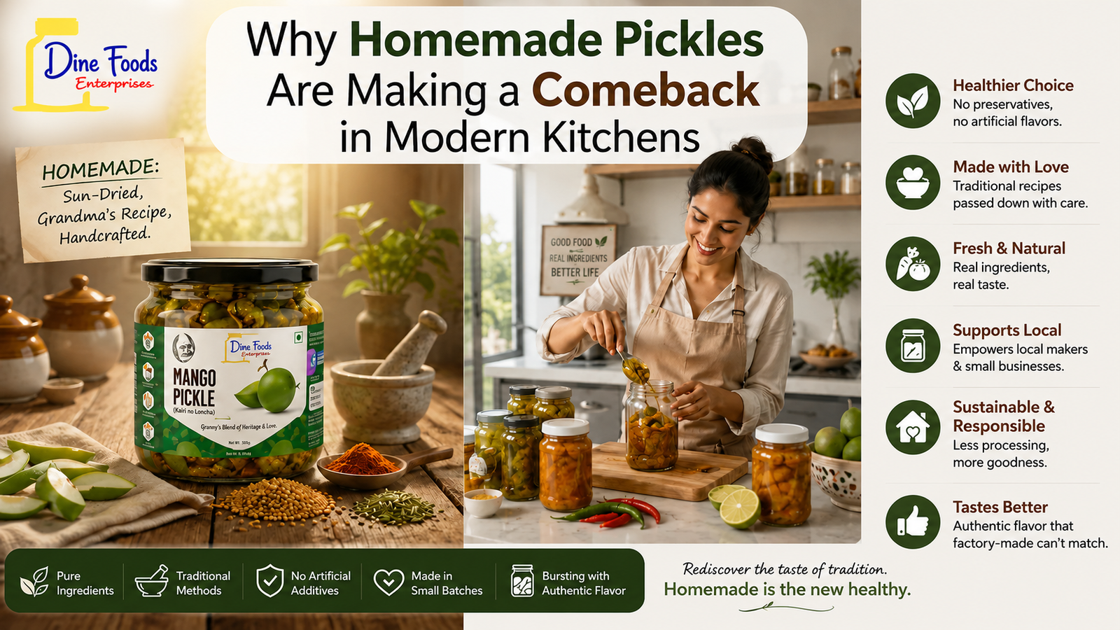 Why Homemade Pickles Are Making a Comeback in Modern Kitchens
