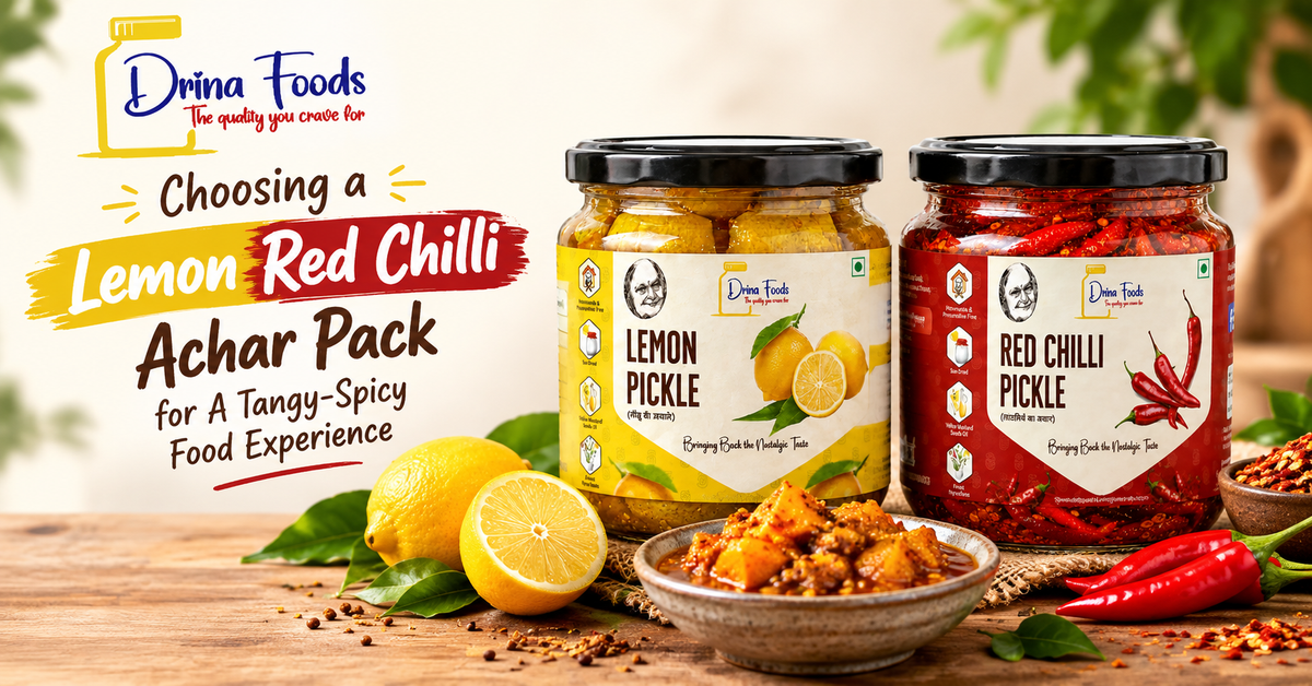Choosing a Lemon Red Chilli Achar Pack for A Tangy-Spicy Food Experience